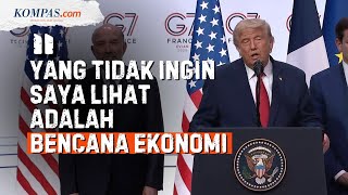 Bela Kesepakatan dengan Iran, Trump: Saya Tidak Ingin Lihat Bencana Ekonomi