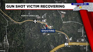 Man recovering after shooting in Asheville