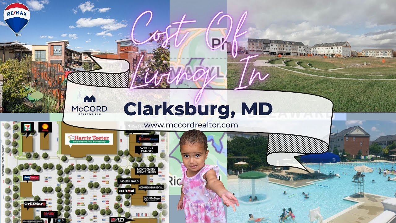 Cost of living in Maryland Clarksburg MD 20871 YouTube