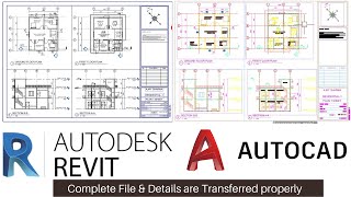 How to Export Revit Sheet Drawings into AutoCAD | Revit to AutoCAD Details transfer process