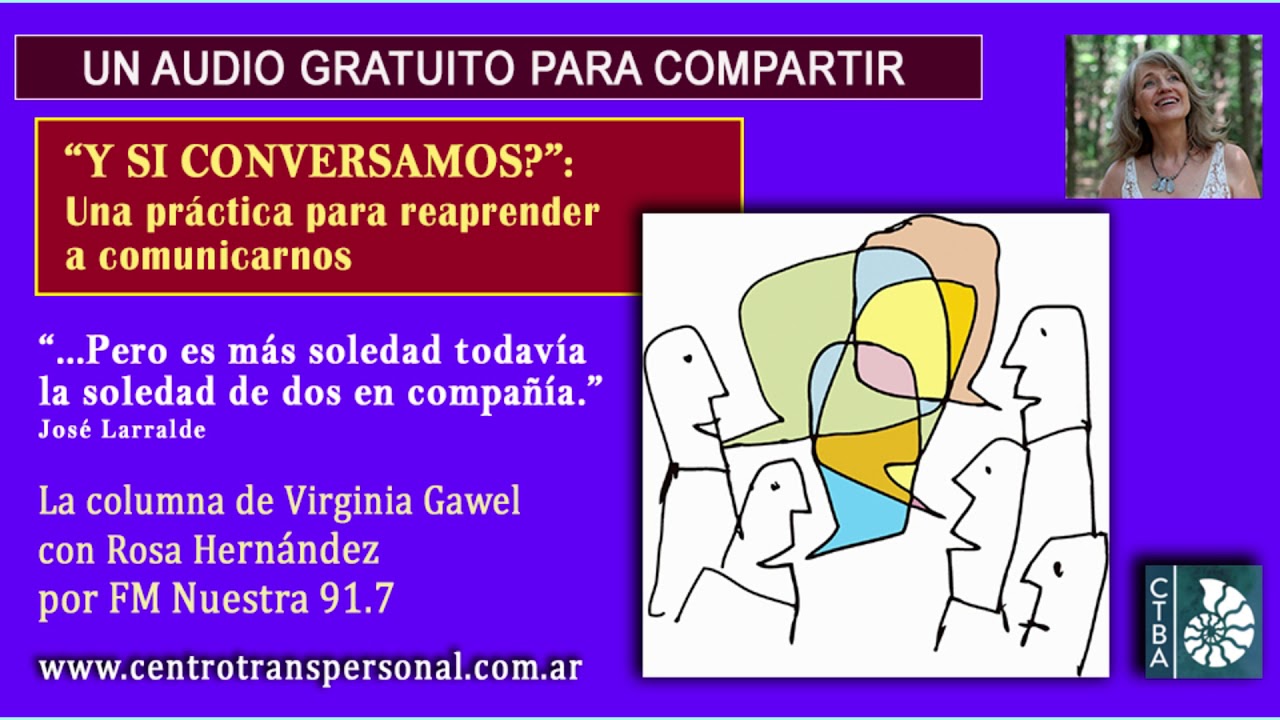 Virginia Gawel: REAPRENDER A CONVERSAR prémonitions