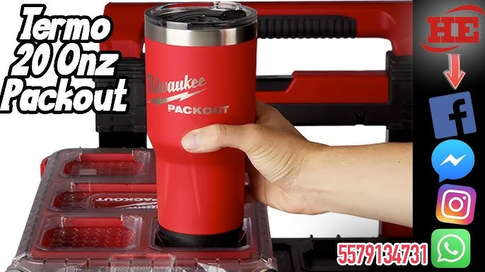 Milwaukee Packout Thermo Cup Insulated Tumbler Stainless Steel Thermos Mug  887ML