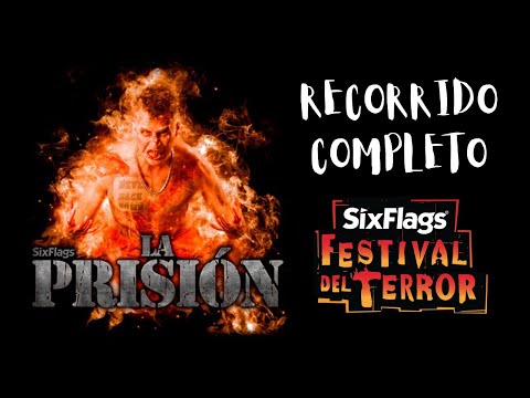 Festival del Terror 2021 - LA PRISIÓN - RECORRIDO COMPLETO - Six Flags México