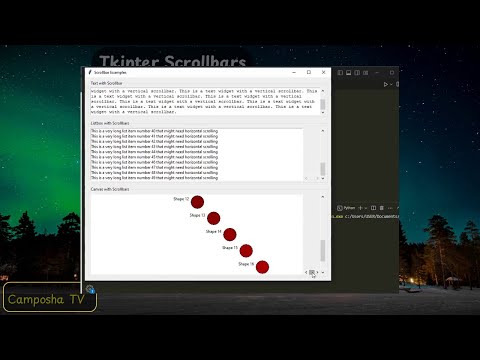 Tkinter 15: Scrollbar