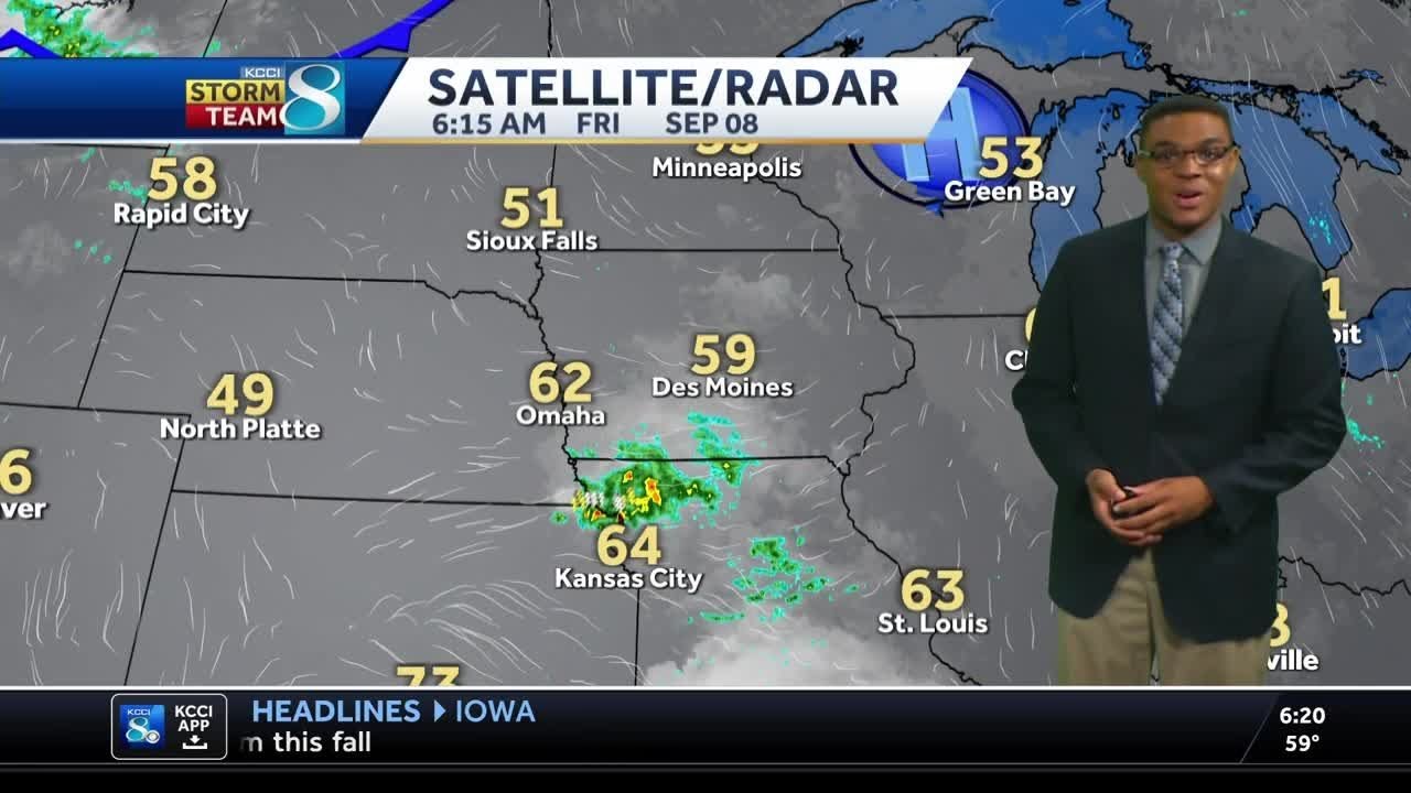 Rain chances return Sunday and Monday followed by cooler temperatures ...