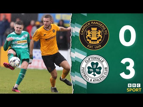 Carrick Rangers Cliftonville Goals And Highlights