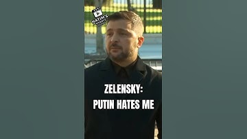 Zelensky: PUTIN HATES ME💔