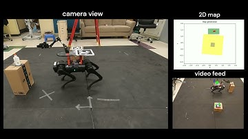 AprilTag based visual navigation of a legged robot for industrial manipulation