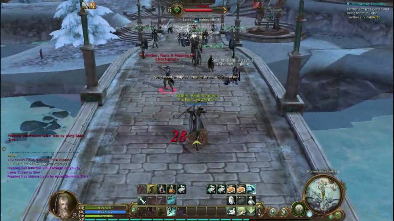 Aion Gladiator vs Ranger OBT Nezekan