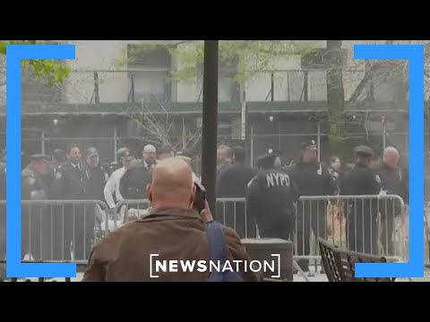 Person sets themselves on fire outside of Trump trial | NewsNation Now