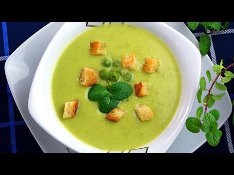 Wideo: Jak Zrobić Hiszpańską Zupę Z Zielonego Groszku