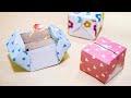 Easy Origami BOX | How to make origami ring BOX step by step