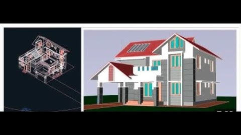 How To Create 3D Gear Rotate Motion Animation In AutoCAD - Script (Rotate) Command