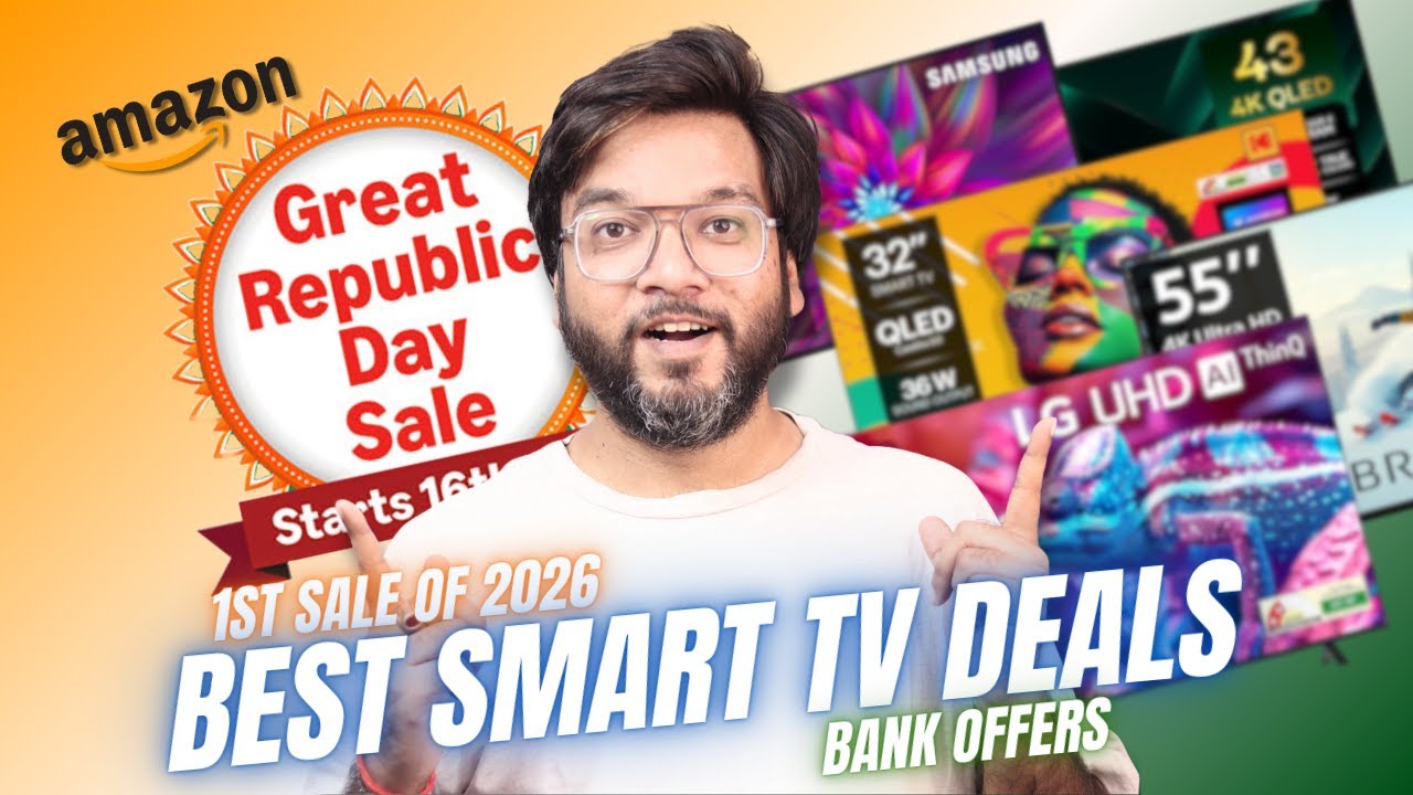 Best Smart TV Deals in Amazon Great Republic Day Sale 2026 