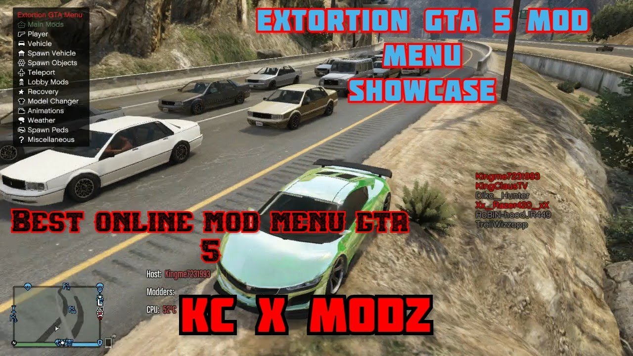 💯 Extortion Showcase (BEST GTA 5 MOD MENU) 💯
