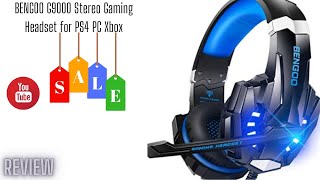 BENGOO G9000 Stereo Gaming Headset for PS4 PC Xbox One PS5 Controller, Noise Cancelling Over Ear screenshot 4