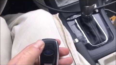 2015 Subaru Crosstrek Hybrid adding a proximity key programming via Smart Pro