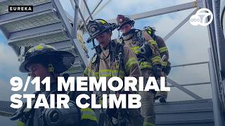 North Coast firefighters honor 9/11 first responders with memorial stair climb