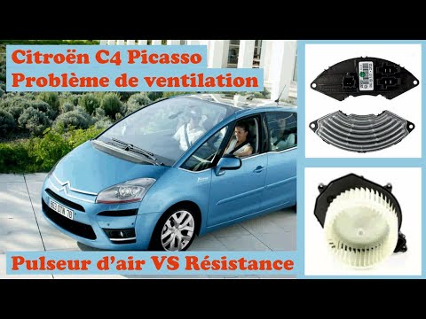 Changer résistance et ventilateur habitacle C4 Picasso [TUTO]