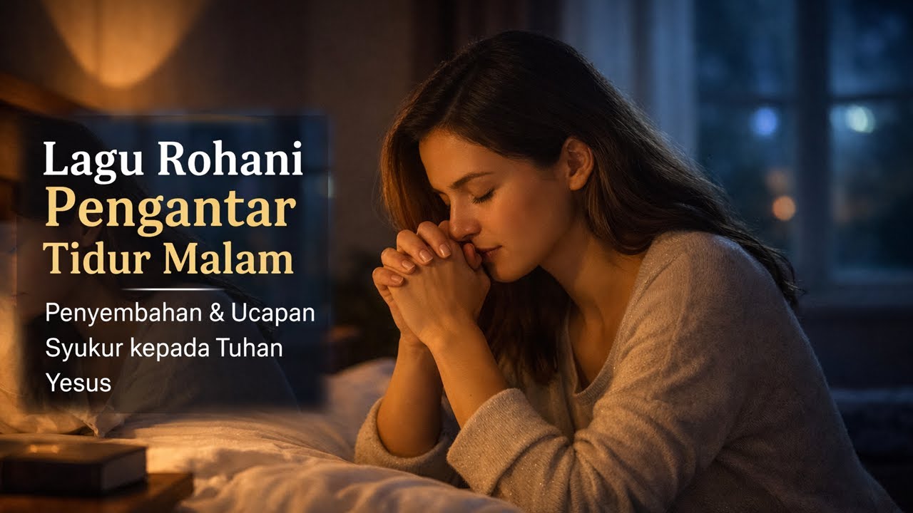 Doa Malam & Lagu Rohani Kristen untuk Tidur Nyenyak | Dilindungi Tuhan Yesus
