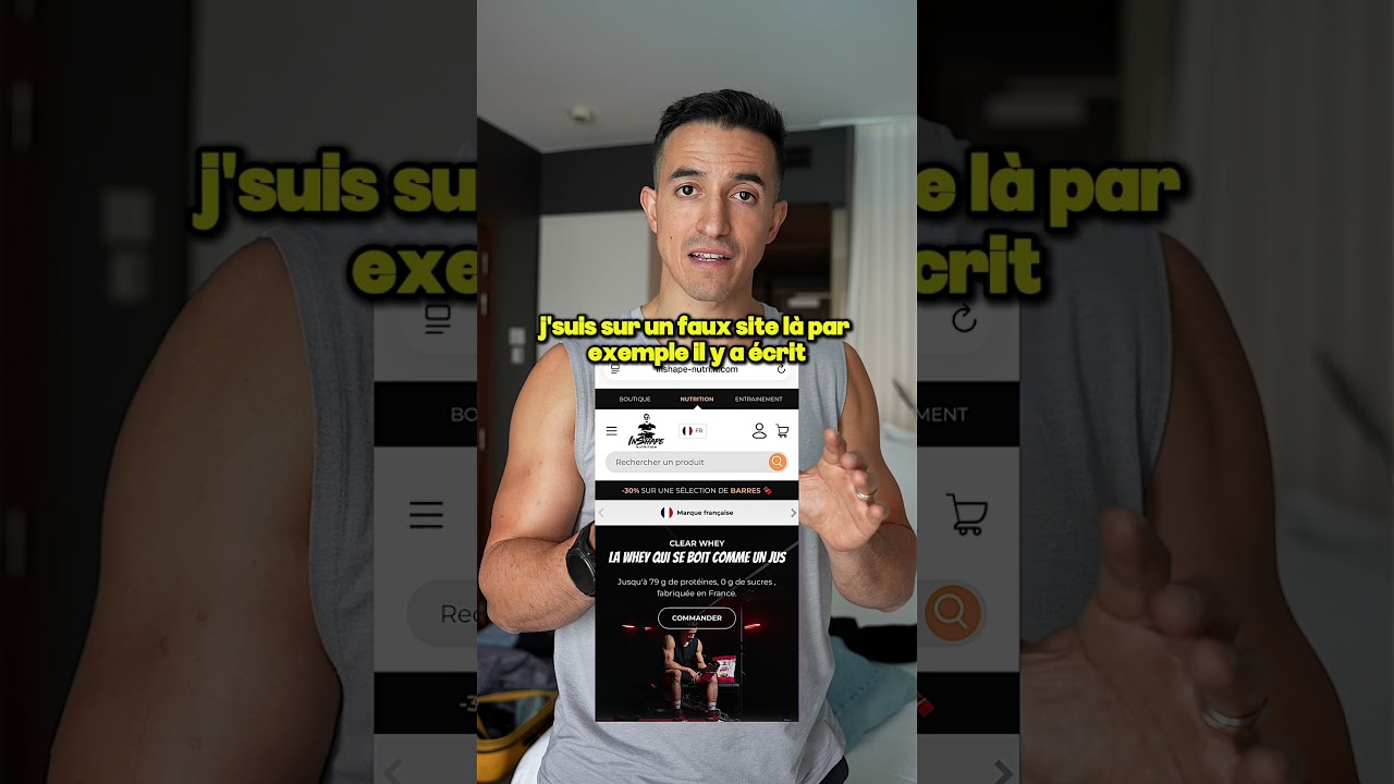 Grosse arnaque sur le site de Tibo InShape !! 😱