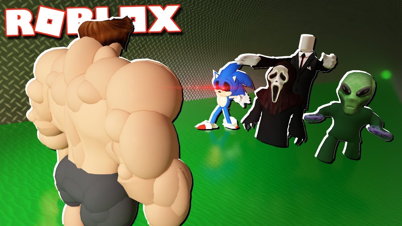 Roblox Adventures - GET BUFF & SMASH AREA 51 KILLERS! 