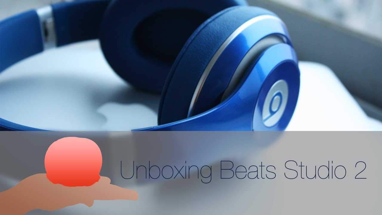 [Unboxing] Распаковка Beats Studio 2nd generation (Royal Blue)
