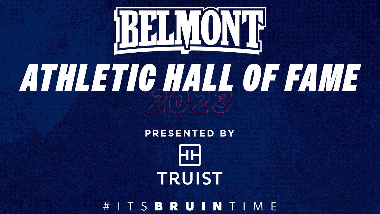 Belmont Athletics Hall of Fame Dinner YouTube