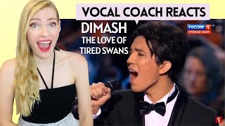 Vocal Coach Reacts: DIMASH KUDAIBERGEN ' The Love of Tired Swans'