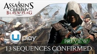 Assassins Creed 4 Black Flag | 13 Sequences Confirmed For Singleplayer (UPlay)