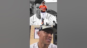Juan Soto and Aaron Judge have other elite duos on their mind 👀 #shorts