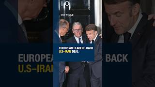#European leaders issue joint statement on U.S.–Iran agreement to end #Gulf War