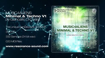 Music4Aliens - Minimal and Techno V1 | Techno Sample Pack