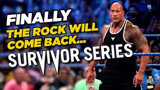 The Rock Returns WWE Survivor Series 2021!