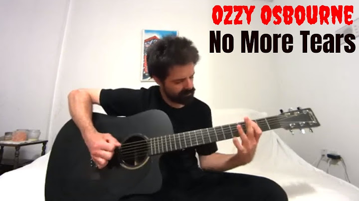 No More Tears Acoustic version - Acoustic performance video thumbnail