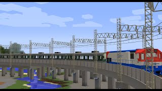서울 2호선 GEC 열차 화물열차 수송 중 Transporting a GEC train freight train on Seoul Line 2 / rtm mode screenshot 4