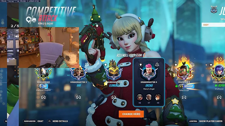 Aspen DOMINATING AS Juno - Overwatch 2 Gameplay Season 20 Top 500