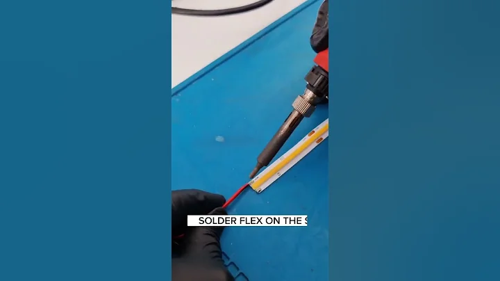 Easy Guide How to solder LED strip #diy #soldering #ledstrip #ledlights #led #interiordesign