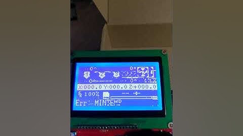 ramps 1.4 arduino mega screen issues
