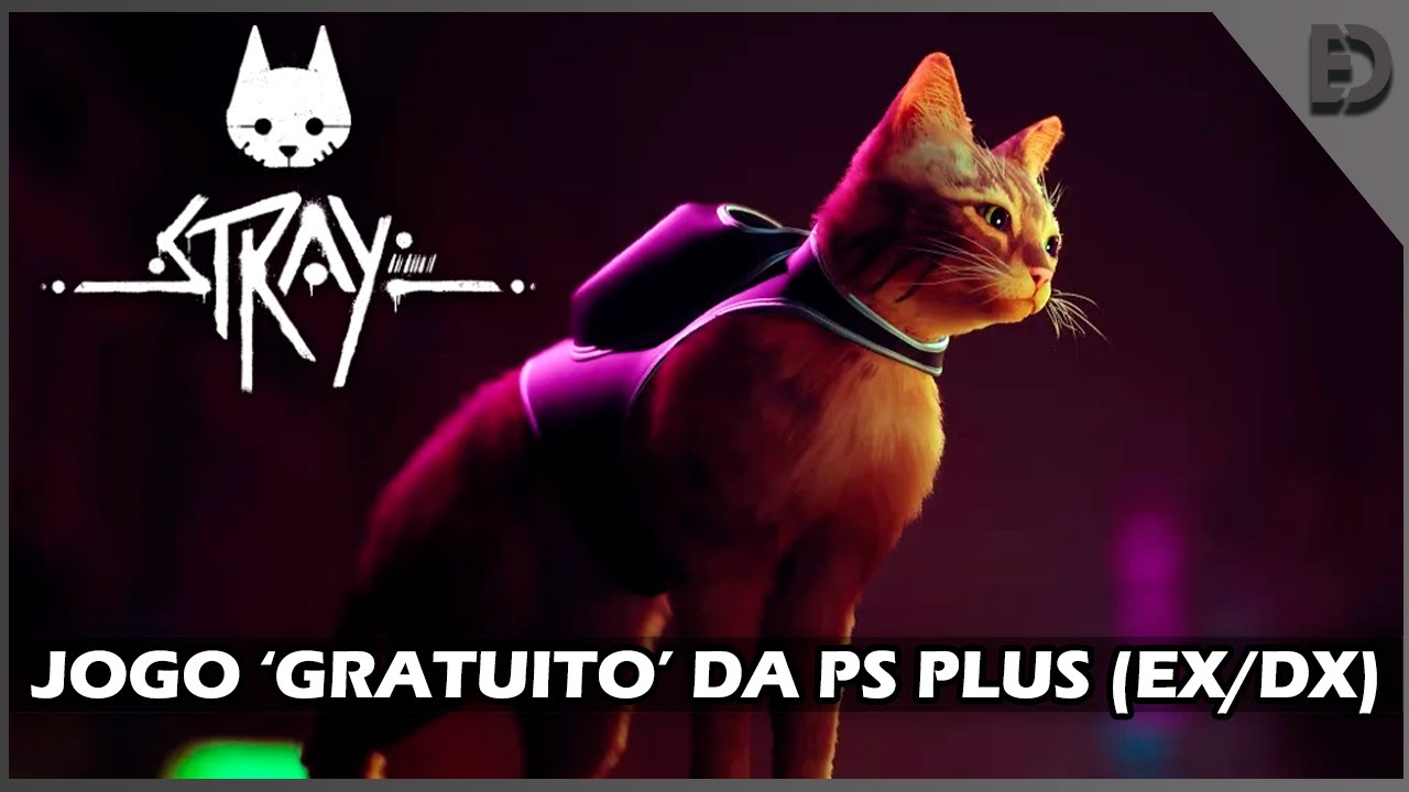 Stray JOGO COMPLETO no PS5 - O JOGO DO GATO! 