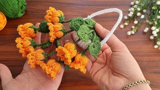 : 3DWow AmazingHow to make an eye-catching crochet home ornament?How to knit pots and leaves