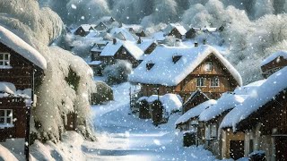 ❄️Cold Intense Snowstorm Sound, Snowstorm And Strong Wind Sound for Sleeping