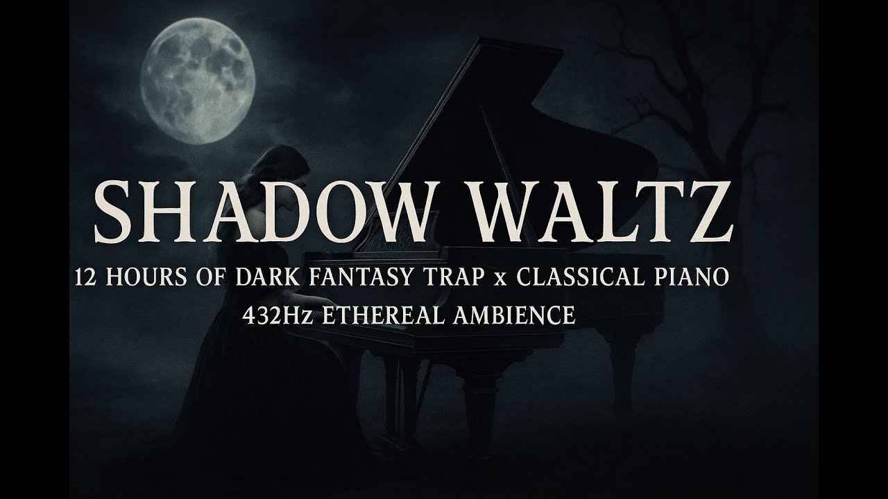 Shadow Waltz – 12 Hours of Dark Fantasy Trap x Classical Piano 432Hz Ethereal Ambience