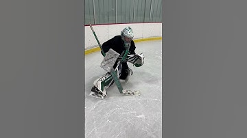 Figure 8 Skating Drill for Advanced Goalies And Stronger Edge Control #goaliecoaches #goaliedrills