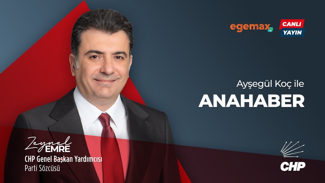 Egemax TV - Ayşegül Koç ile Anahaber  | 10.03.2026 #CANLI