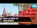 First phase: Visuals of Ram temple construction in Ayodhya