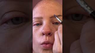 Im Bald So I Have No Eyebrows… Drawing Them On