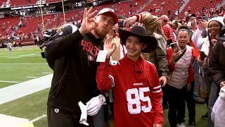 High school student with special needs scores historic touchdown during game