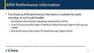 2022 QPP: Doctors and Clinicians Performance Information on the Medicare.gov Compare Tool