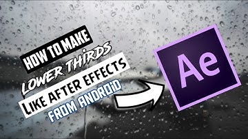 | How to make lower thirds like after effects🔥with Android kinemaster😮 | full Tutorial |